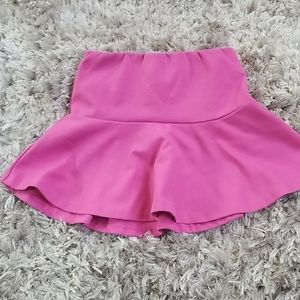 Pink polo skirt